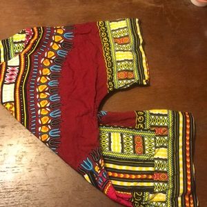Dashiki Multi Colored Tee W/ Pockets